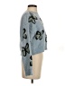 Luna Ivy 100% Polyester Blue Pullover Sweater Size S - photo 4