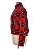 No Boundaries 100% Recycled Polyester Plaid Red Fleece Size XL - photo 5