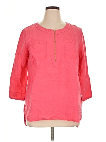 Ellen Tracy 3/4 Sleeve Blouse (view 1)