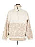The North Face 100% Polyester Animal Print Ivory Track Jacket Size XXL - photo 1
