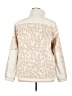 The North Face 100% Polyester Animal Print Ivory Track Jacket Size XXL - photo 2