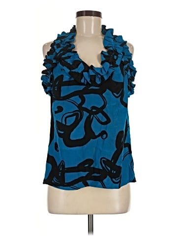 Fifteen Twenty Sleeveless Silk Top (view 1)