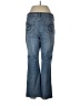 Chico's Hearts Blue Jeans Size Lg (2) - photo 2