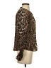 Joie 100% Viscose Animal Print Brown Long Sleeve Blouse Size S - photo 4