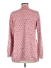 L.L.Bean Argyle Pink Cardigan Size M - photo 2