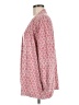 L.L.Bean Argyle Pink Cardigan Size M - photo 5