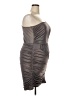 Torrid Gray Cocktail Dress Size 2X Plus (2) - photo 4