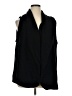 Ann Taylor LOFT Black Sleeveless Blouse Size XL - photo 1