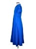 DKNY 100% Polyester Solid Blue Casual Dress Size 4 - photo 5