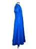 DKNY 100% Polyester Solid Blue Casual Dress Size 4 - photo 4