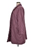 J.Jill Checkered-gingham Burgundy Coat Size XL - photo 5