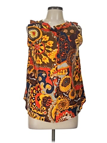 J.Crew Sleeveless Silk Top (view 1)