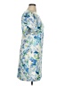 Jessica Howard Print Blue Cocktail Dress Size 16 - photo 4