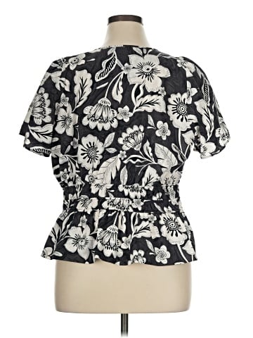 By Anthropologie Short Sleeve Blouse (view 2)