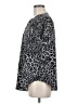 Torrid Animal Print Gray Short Sleeve Blouse Size Med Plus (00) - photo 5