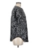 Torrid Animal Print Gray Short Sleeve Blouse Size Med Plus (00) - photo 4