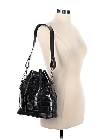Dooney & Bourke Leather Bucket Bag (view 2)