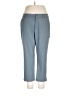 Eddie Bauer Solid Blue Casual Pants Size 12 - photo 1