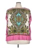 Isabella Rodriguez Pink Short Sleeve Blouse Size 3X - photo 1