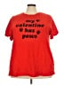 Torrid Red Short Sleeve T-Shirt Size 4X Plus (4) - photo 1