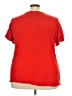 Torrid Red Short Sleeve T-Shirt Size 4X Plus (4) - photo 2