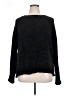 Seven7 100% Polyester Black Pullover Sweater Size XL - photo 1