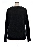Seven7 100% Polyester Black Pullover Sweater Size XL - photo 2