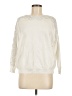 Luna 100% Cotton Ivory Pullover Sweater Size M - photo 1