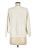 Luna 100% Cotton Ivory Pullover Sweater Size M - photo 2