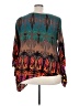 Cato 100% Rayon Teal Long Sleeve Blouse Size 26/28W - photo 2