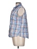 White Stag Plaid Blue Sleeveless Button-Down Shirt Size L (estimated) - photo 5