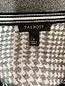 Talbots Checkered-gingham Black Cardigan Size L - photo 7