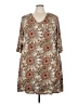 Cato Paisley Brown Casual Dress Size 22 - photo 1