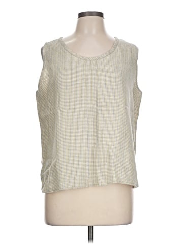 Flax Sleeveless Blouse (view 1)
