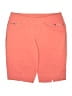 Alia Solid Orange Athletic Shorts Size 22 - photo 1