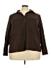 MULTIPLES Brown Long Sleeve Blouse Size 3X - photo 1