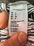 American Eagle Outfitters 100% Viscose Stripes Silver Casual Pants Size S - photo 8