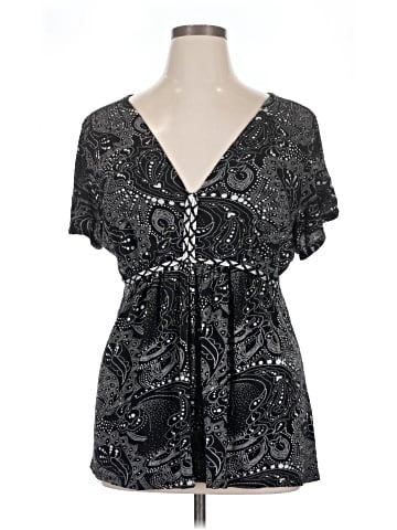 BCBGMAXAZRIA Short Sleeve Top (view 1)