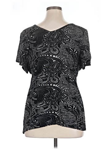 BCBGMAXAZRIA Short Sleeve Top (view 2)