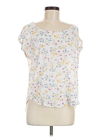 Pink Rose Short Sleeve Top (view 1)