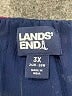 Lands' End 100% Polyester Floral Black Casual Dress Size 3X - photo 7