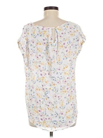 Pink Rose Short Sleeve Top (view 2)