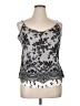 Worthington 100% Polyester Silver Sleeveless Top Size XL - photo 1
