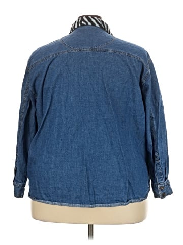 Bill Blass 3/4 Sleeve Button-Down Shirt (view 2)