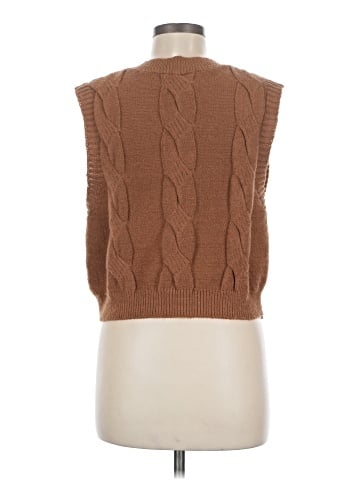 Pink Rose Sweater Vest (view 2)