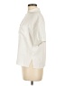 I.N. Studio 100% Polyester Ivory Short Sleeve Blouse Size M (petite) - photo 5