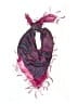 Unbranded Paisley Pink Scarf One size - photo 1