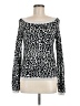 Express Animal Print Silver Pullover Sweater Size M - photo 1