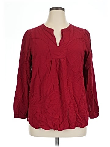 Ann Taylor LOFT Long Sleeve Blouse (view 1)