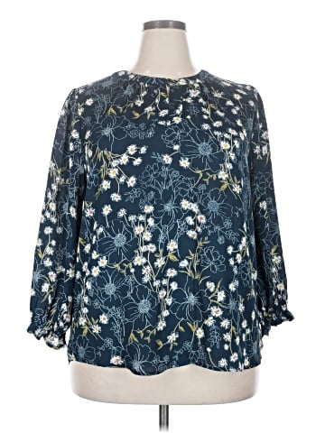 Papermoon 3/4 Sleeve Blouse (view 1)